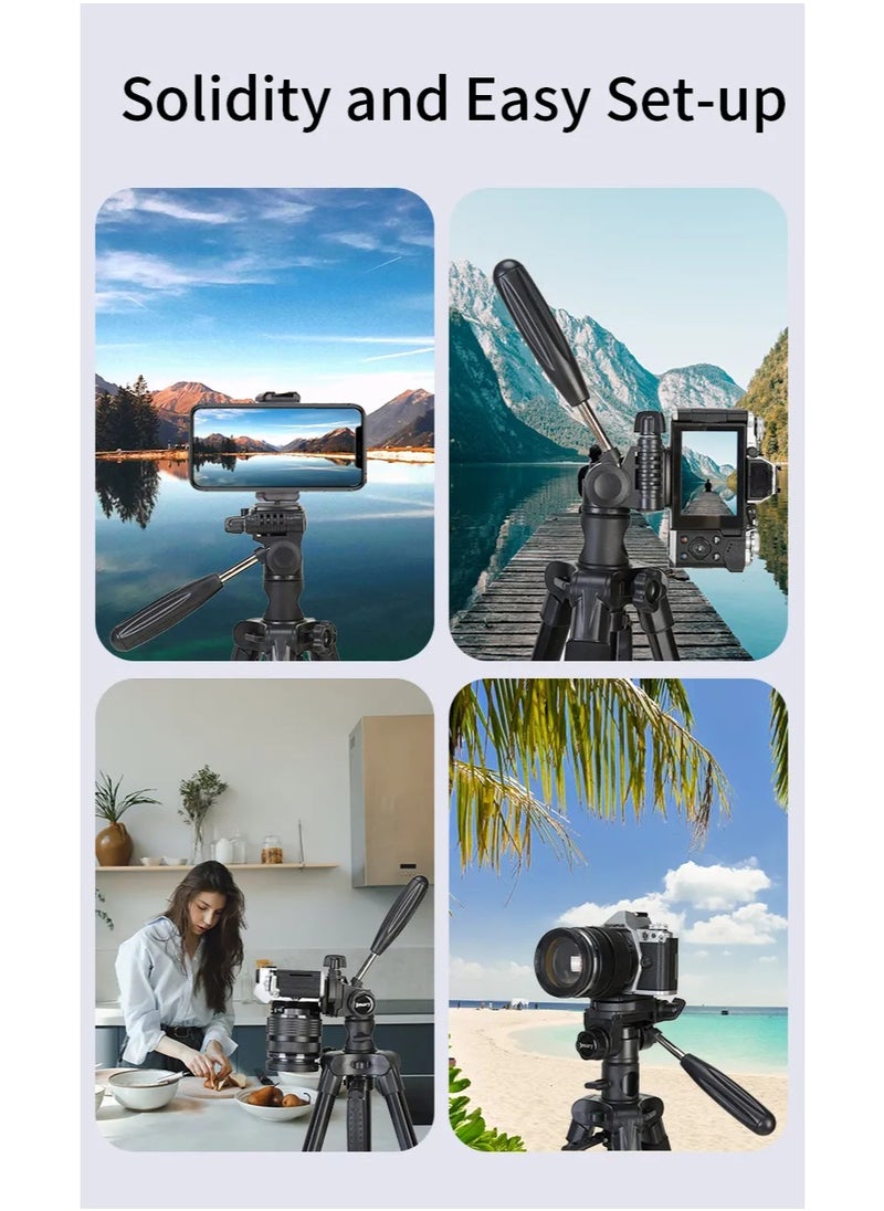 Professional Versatile Tripod KP-2274 , High-quality camera stand with height up to 176.5 cm, 360° rotation, convertible to monopod design, stable tripod base to hold up to 4 kg , Ideal for photography, videography, landscape, portraiture, and professional content , ​​Lightweight and portable