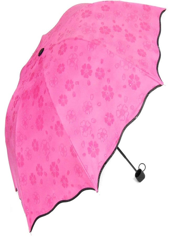 Sygnius Triple Folding Mini Blossom Magic Compact Umbrella for Girls and Women - Image 3