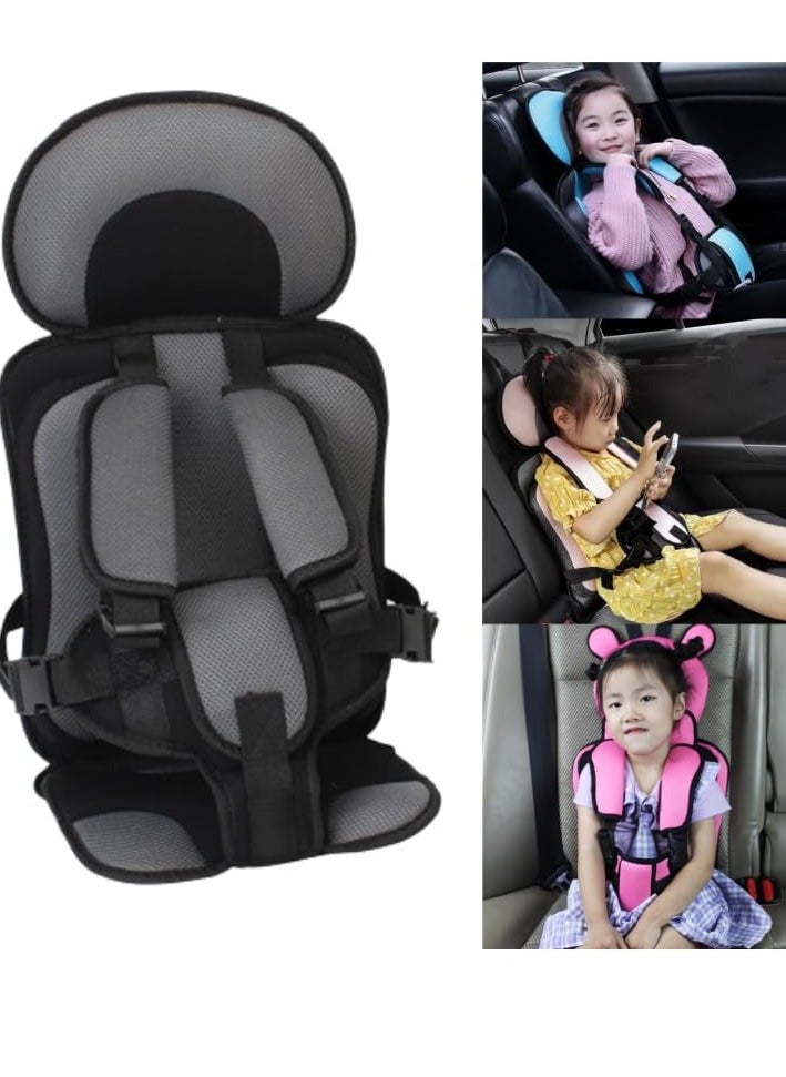 MIXDE Car Seat Comfortable Up, Harness Booster Seat, Booster Child Seat, with 5 Point Harness, Adjustable Headrest, for Toddlers, Infant, Large and Small Sizes for Children aged 3-12, 9-36 Kg 