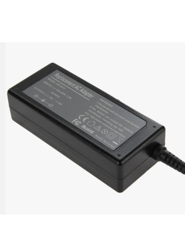 Terabyte محول تيار متردد 19 فولت 3.16 أمبير لجهاز لابتوب سامسونج - AD-6019، نصائح 5.5 مم × 3.0 مم - Image 2