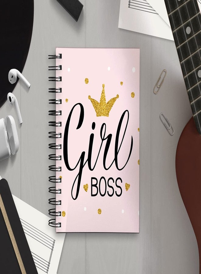 Vprint Quality Unruled Diary Notebook Drawing Pad Planner A5 Size,100 GSM 160 Pages(Girl Boss) - Image 2