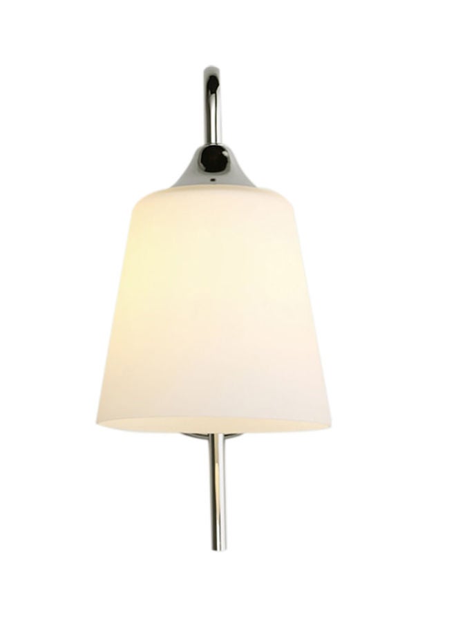 NIBEMINENT Modern Style Wall Light Beige/Silver 10 x 24cm - Image 1
