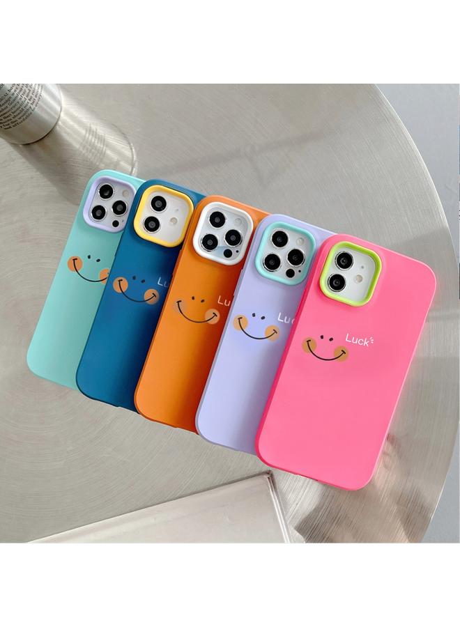 زبون جراب لهاتف iPhone 12 mini Smile Face PC Hybrid TPU - Image 2