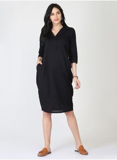 Abhishti Cotton Linen Tulip Dress  - Image 4