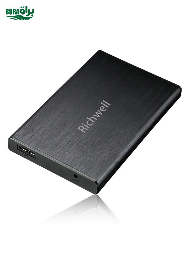 BURAQ Richwell SATA R23-SATA-500GB 500GB 2.5 inch USB3.0 Interface Mobile Hard Disk Drive(Black) - Image 2