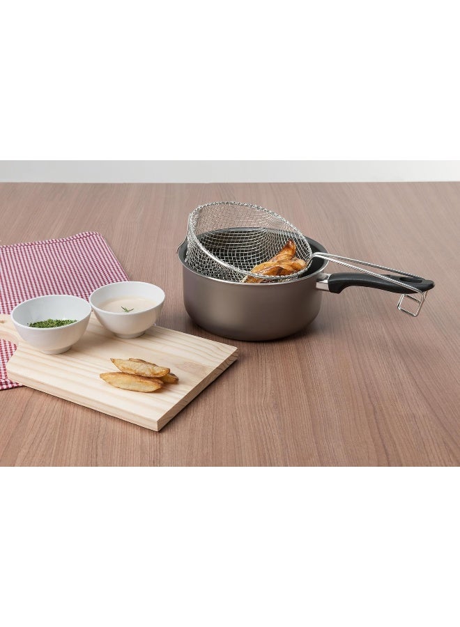 Brinox Maple line, Fryer with basket, 20cm Grey - Image 3