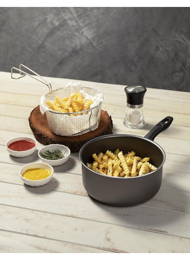 Brinox Maple line, Fryer with basket, 20cm Grey - Image 2