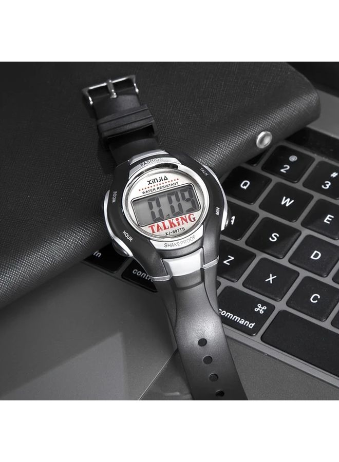 Japanese Talking Watch For Elderly With Time Announcement And Alarm Functions - Image 4