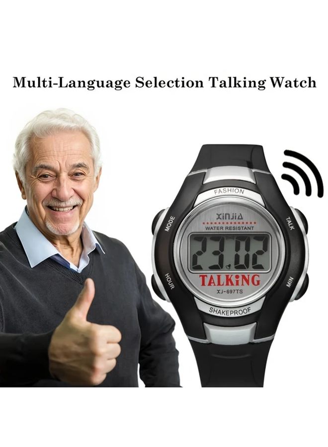 Japanese Talking Watch For Elderly With Time Announcement And Alarm Functions - Image 1