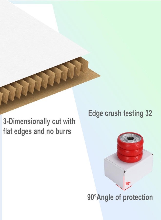 MEBRUDY 6x4x2 Inches Shipping Boxes Pack of 25, White Small Corrugated Cardboard Box for Mailing Packing Literature Mailer - Image 4