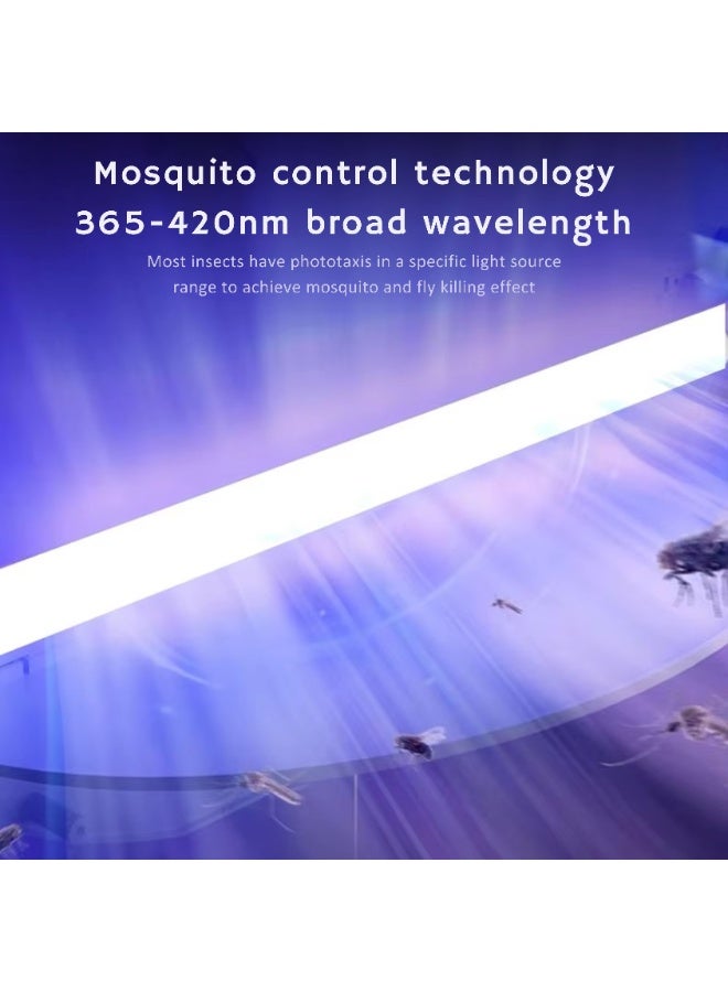 30W Sticky Light Trap for Flying Insect Control,Fly and Insect Killer UV light Attract to Zap Flying Insects Playing Bug Zapper Fly Zapper Fly Swatter Wasp Killer - Image 5