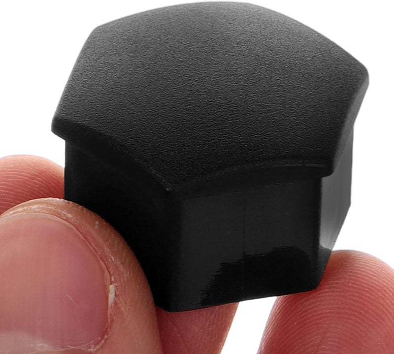 Matte Black Wheel Hub Nut Covers 20pcs with 1 Removal Clip for Electric Vehicle Lug Nuts Dustproof Anti-Rust Tire Hub Cap Automotive Wheel Center Screw Caps - Image 3