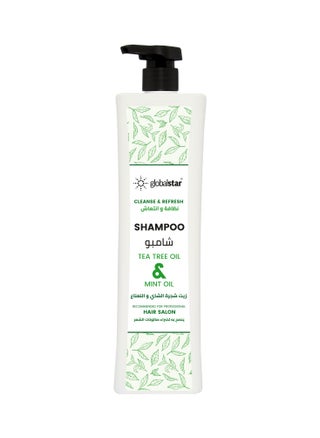 Globalstar Tea Tree & Mint Oil Shampoo – Deep Cleansing & Scalp Refreshing Formula – 1000ml - pzsku/Z173267948581D22539DAZ/45/_/1740042640/1a1d0eda-343d-402f-bed1-461b36d3f554