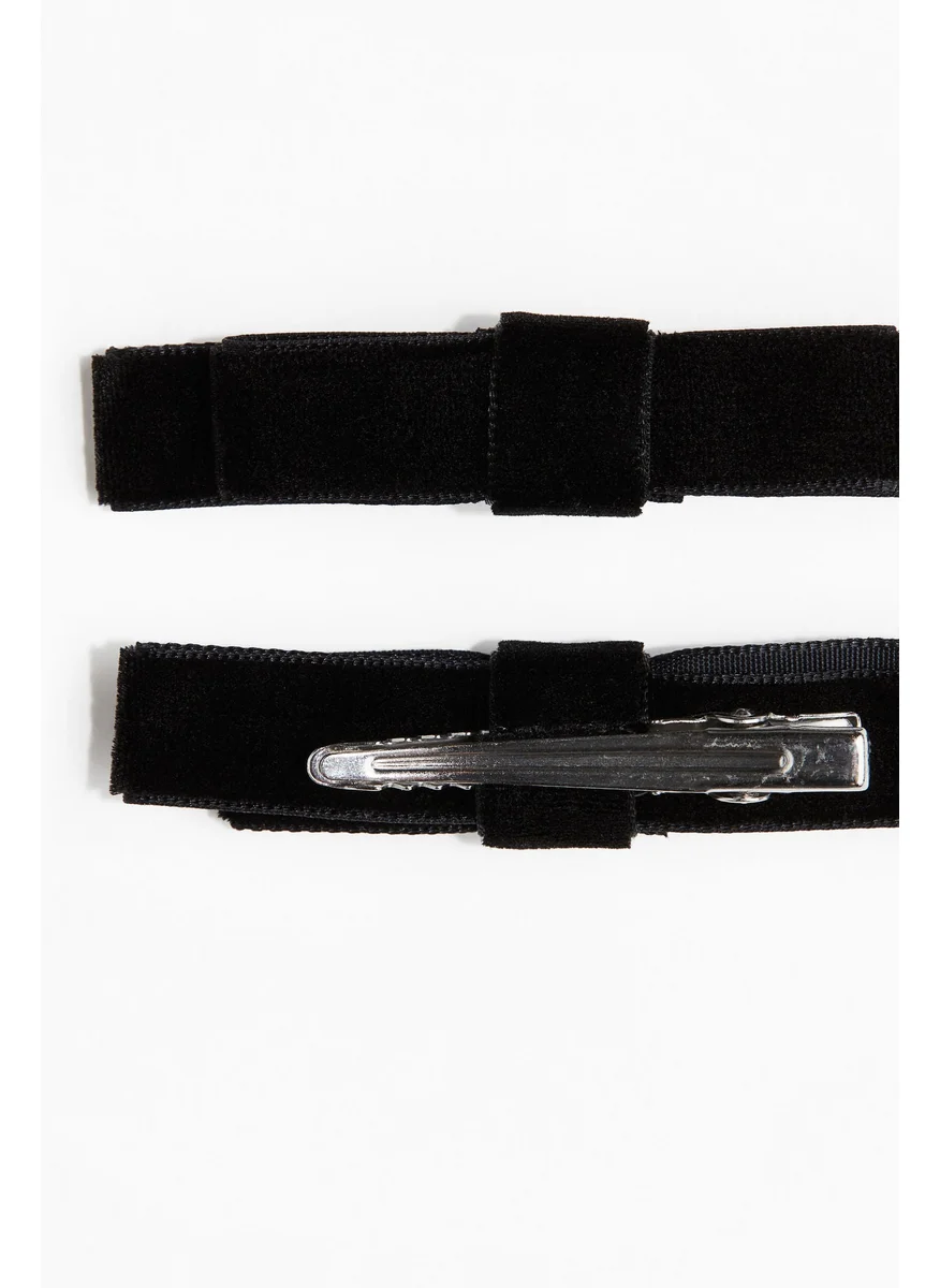 اتش اند ام 2-Pack Bow-Decorated Hair Clips