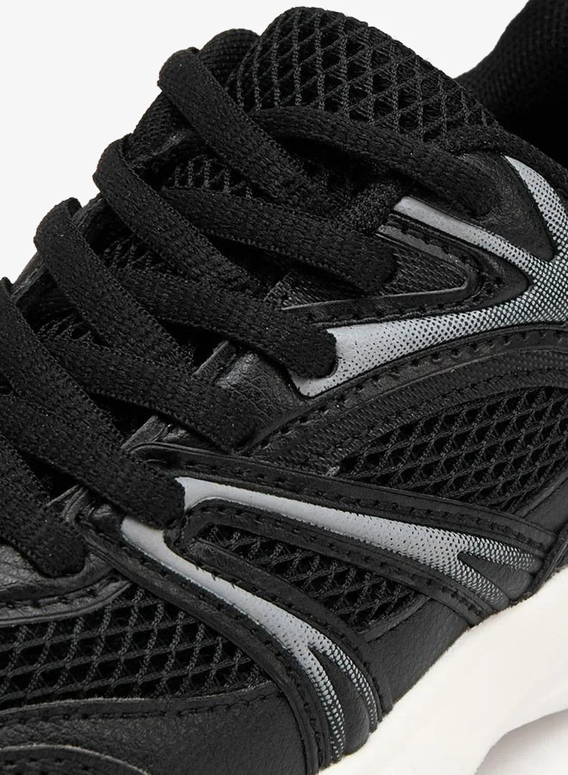 Mister Duchini Boys' Lace-Up Sneakers