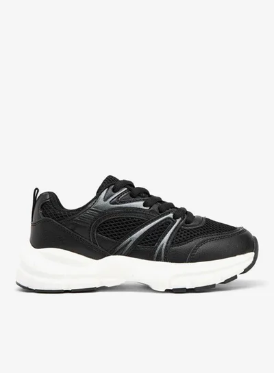 Mister Duchini Boys' Lace-Up Sneakers