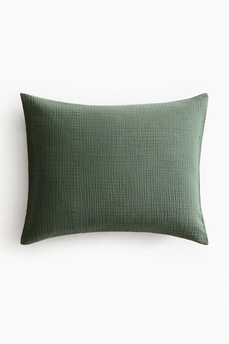 H&M Cotton muslin pillowcase