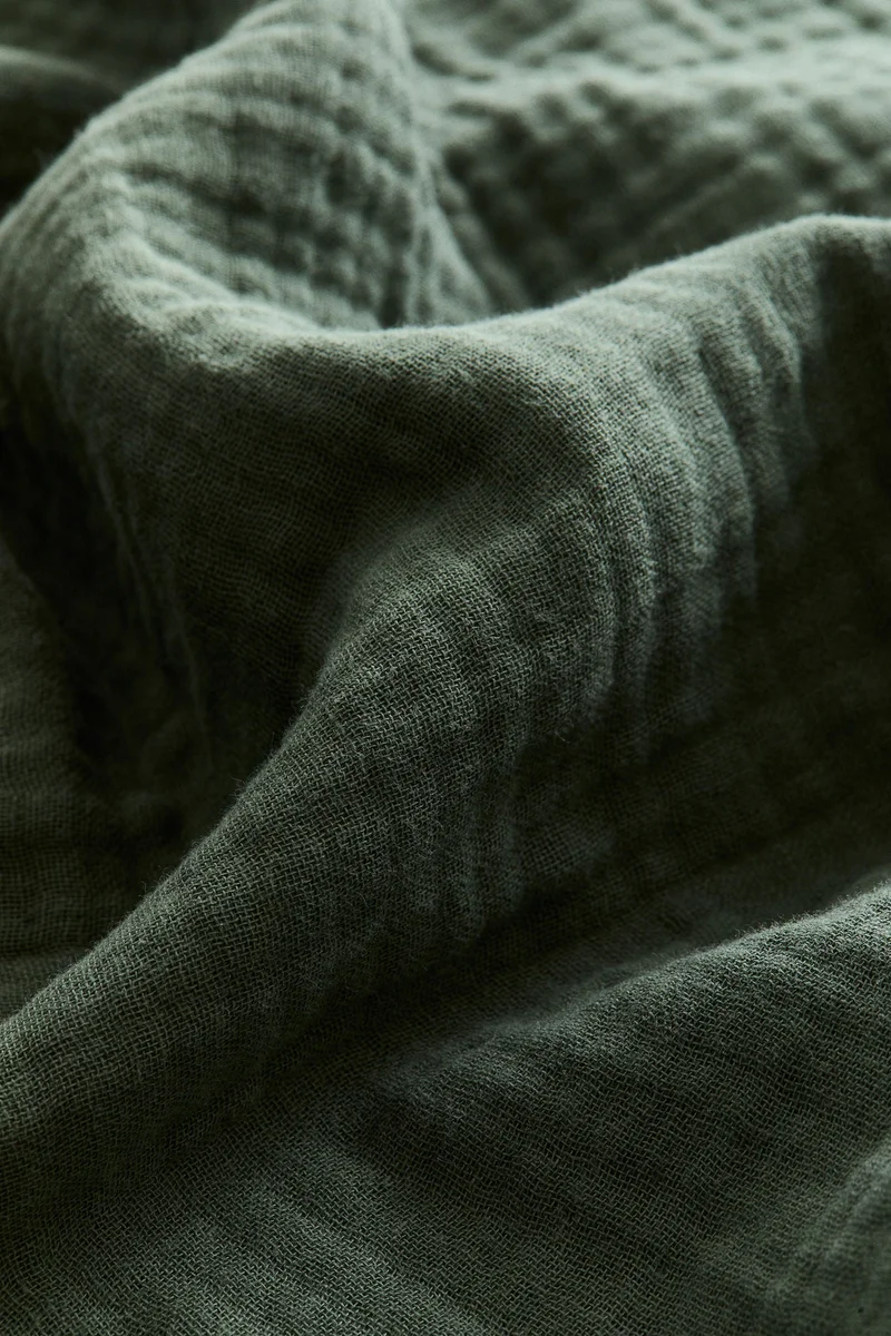 H&M Cotton muslin pillowcase