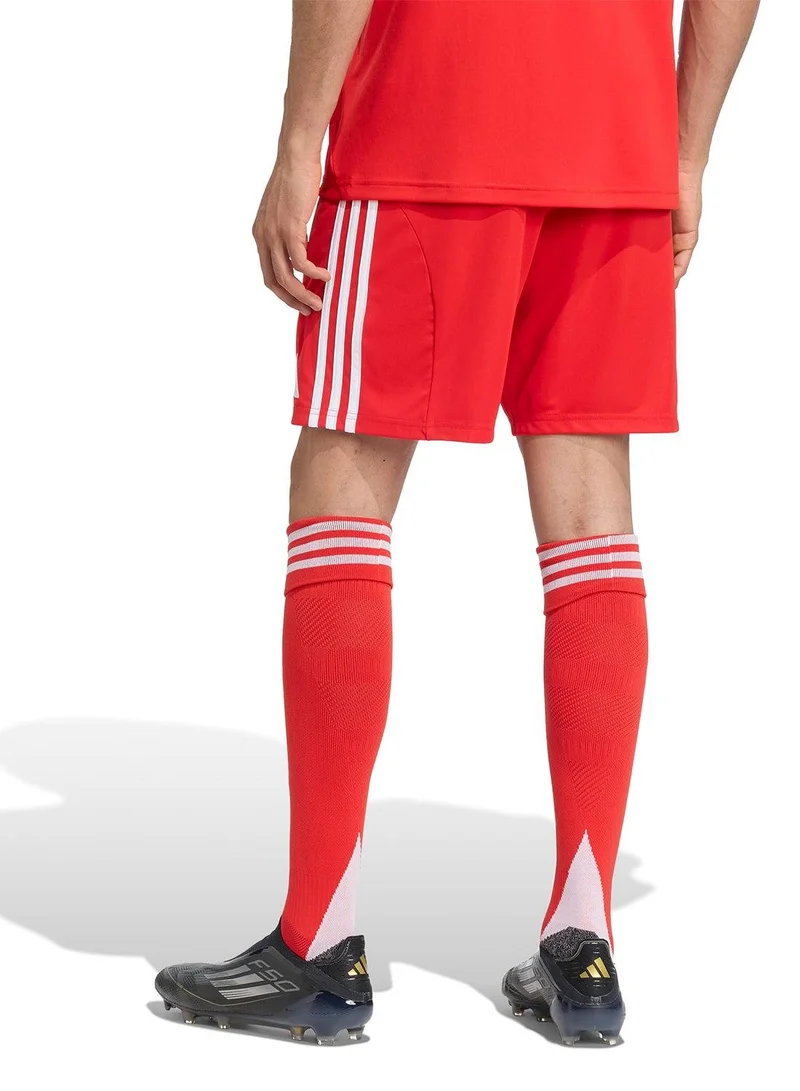 Adidas Fcb H Sho M Red Football/Soccer Shorts For Men