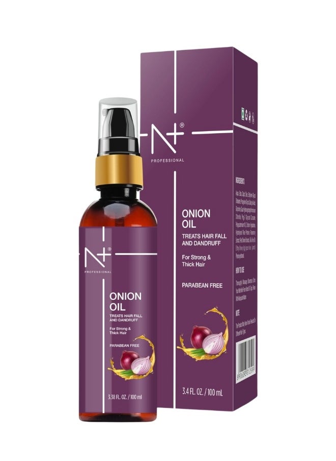 N+ Professional - N+ Onion Oil For Strong&Thick Hair 100Ml-12360 - Image 1