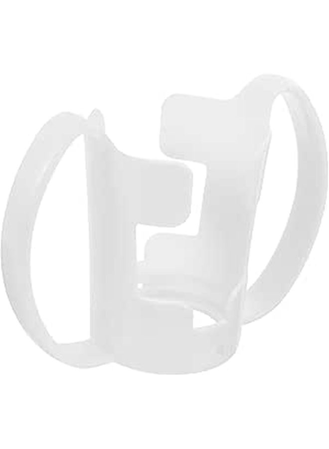 Spill Proof Cup Holder for Bedridden Elderly Patients with Adjustable Clip - Image 1