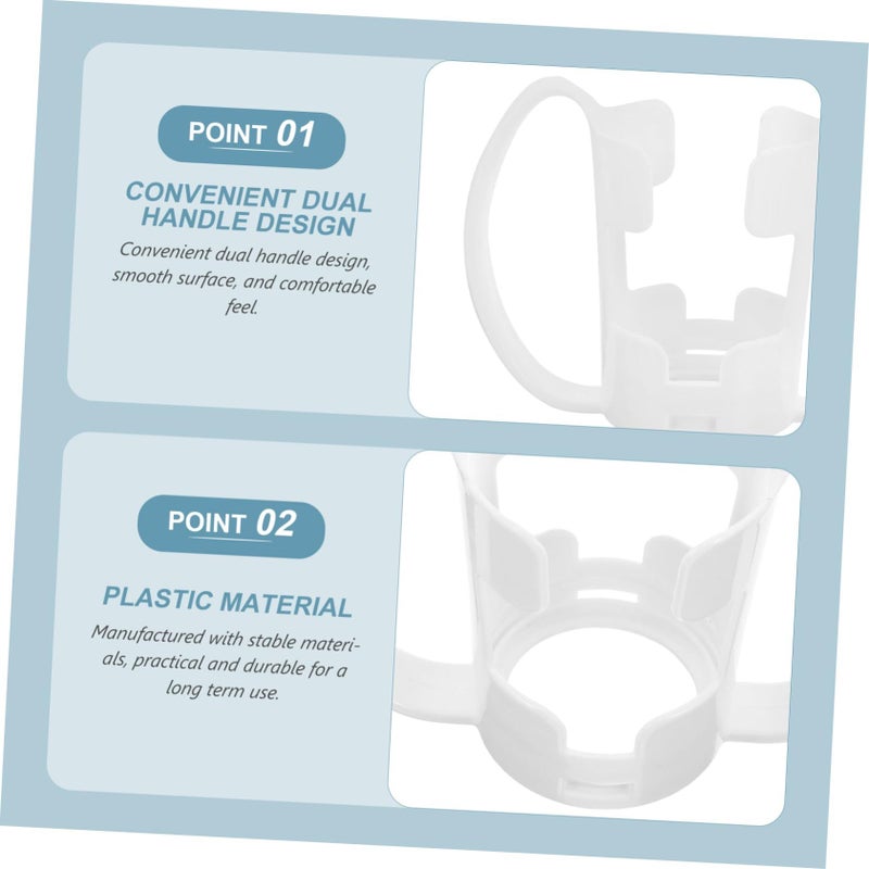 Spill Proof Cup Holder for Bedridden Elderly Patients with Adjustable Clip - Image 5