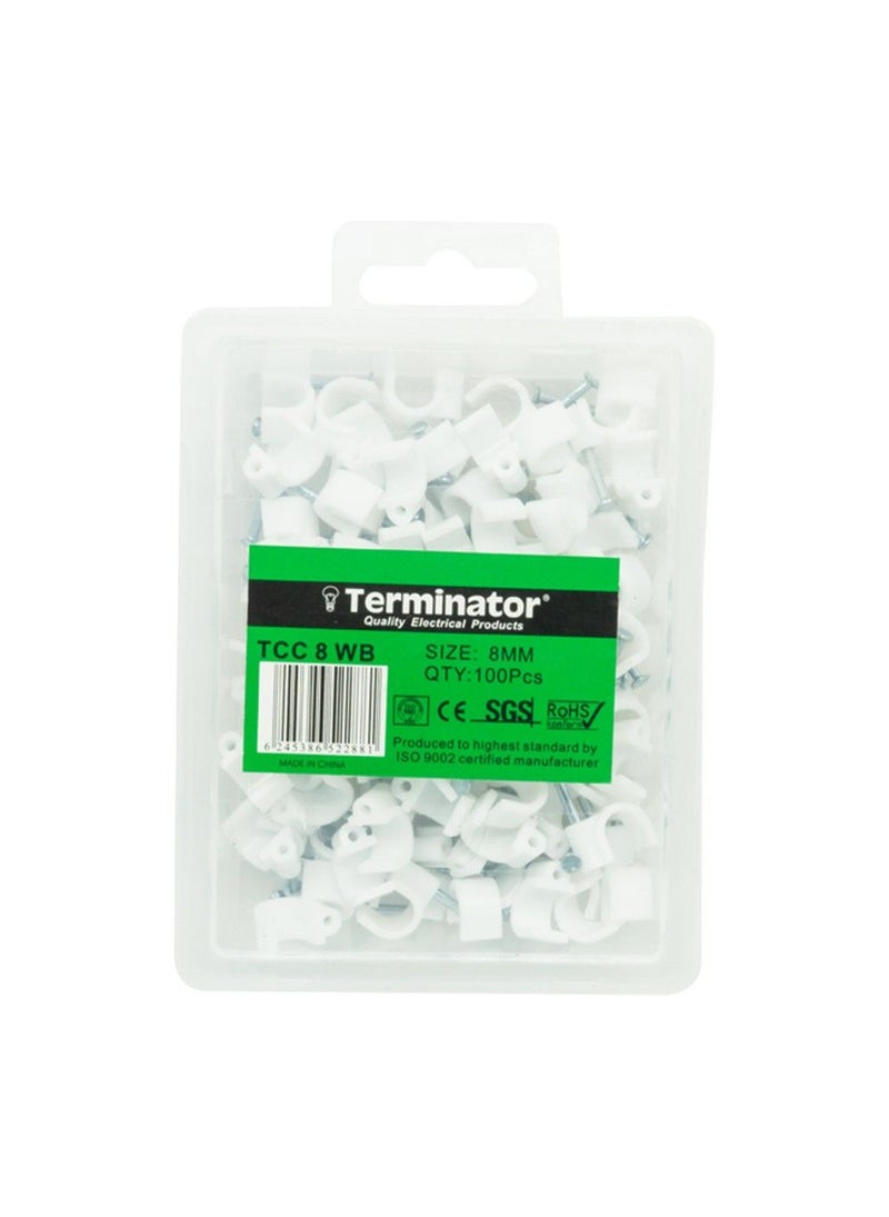 Terminator Terminator Cable Clip 8 Millimetres  - Image 1