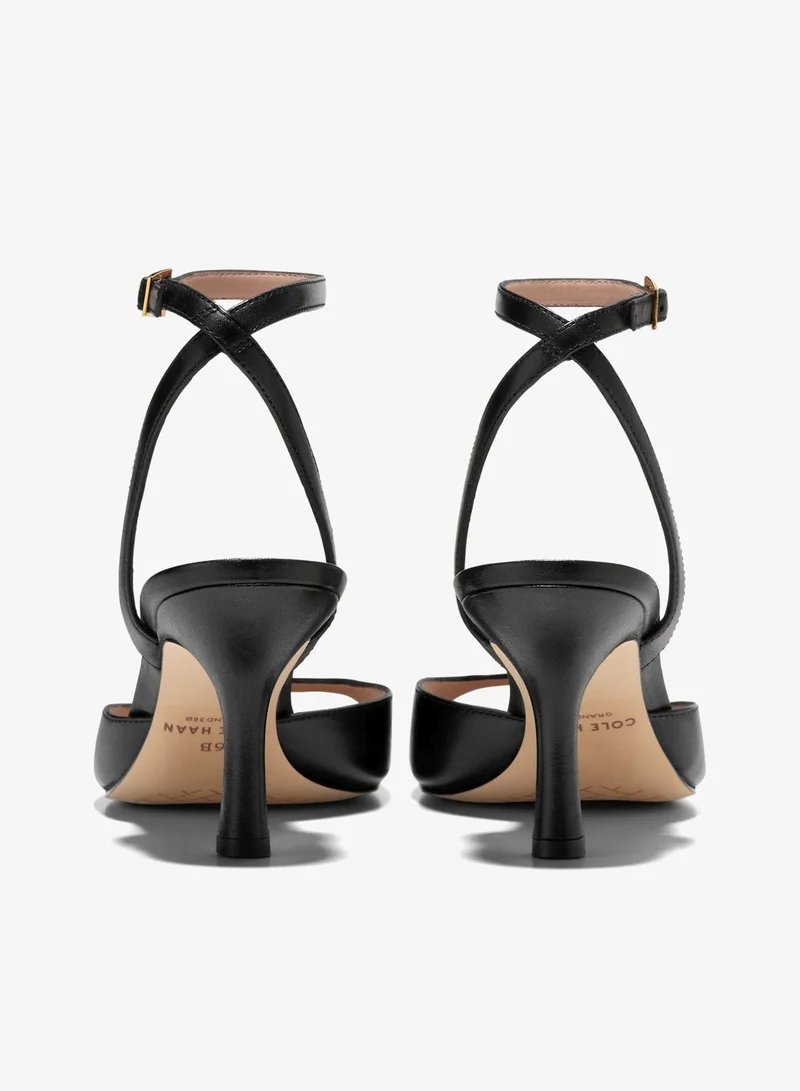 COLE HAAN BLACK Women's Annalise Buckle Sandals for Women | Best Price UAE