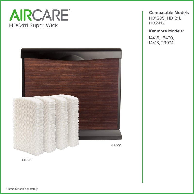 ايركير جهاز ترطيب الهواء البديل من Aircare Hdc411، 4 عبوات (1) - Image 4