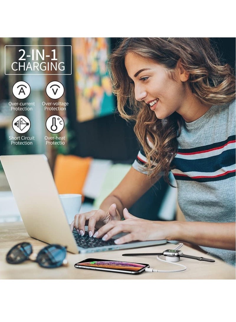 JAJEEK "New Sleek 4.9ft MFi Certified Magnetic Charging Cable for Apple Watch & iPhone" - Image 4