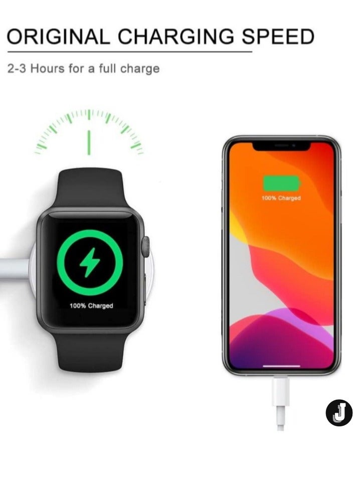 JAJEEK "New Sleek 4.9ft MFi Certified Magnetic Charging Cable for Apple Watch & iPhone" - Image 3