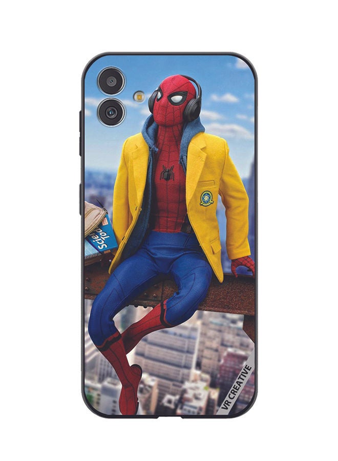 VR CREATIVE Protective Case Cover For Samsung Galaxy F14 Spiderman Design Multicolour - Image 1