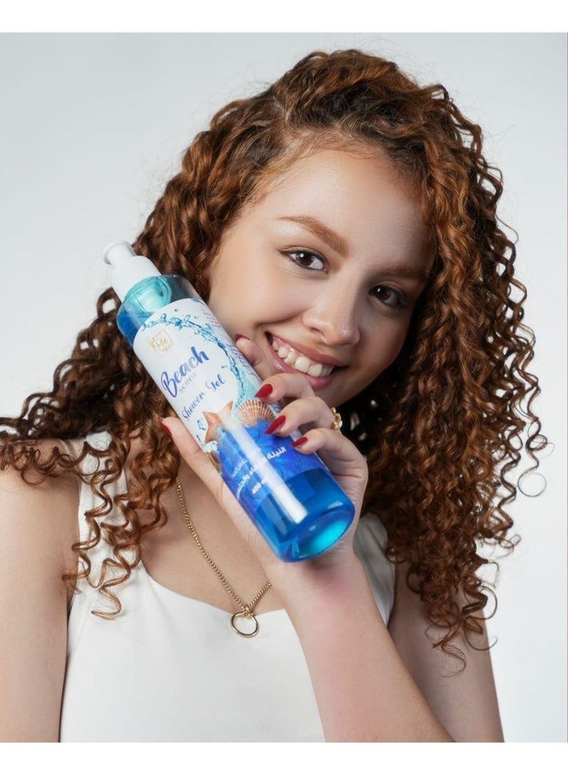 Me & Bee blue indigo shower gel for whitening - Image 2