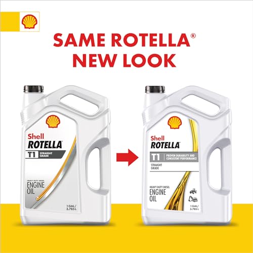 Shell Rotella T1 Conventional SAE 30 Diesel Engine Oil (CF-2/SL, 1-Gallon, Single) - Image 3