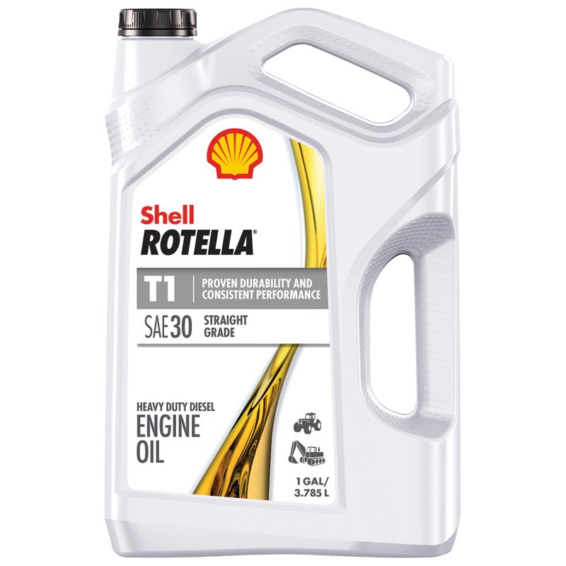Shell Rotella T1 Conventional SAE 30 Diesel Engine Oil (CF-2/SL, 1-Gallon, Single) - Image 5