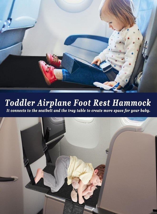 SEILETOO Airplane Footrest for Kids, Toddler Travel Bed for Sirplane, Seat Extender Airplane for Leg Rest and Lie Down, Flying Travel Essentials for Baby - Image 3