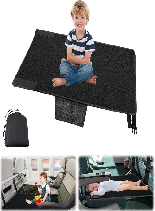 SEILETOO Airplane Footrest for Kids, Toddler Travel Bed for Sirplane, Seat Extender Airplane for Leg Rest and Lie Down, Flying Travel Essentials for Baby - Image 1
