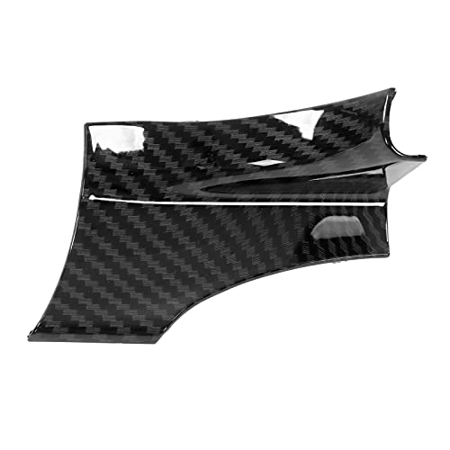 KIMISS 2PCS Center Console Dashboard Cover Trim, ABS Console Instrument Panel Trim Replacement for C Class W205 2015+, for GLC class X253 2016+(Carbon fiber pattern) - Image 5