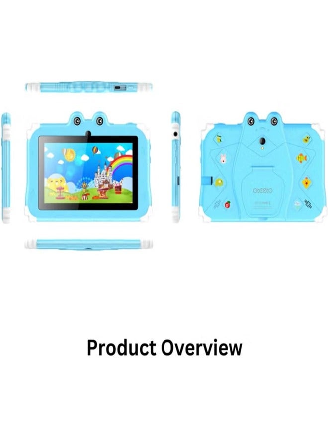 Oteeto Oteeto TAB 6-Pro Tablet/4GB RAM + 128GB ROM/7 Inch IPS LCD/Quad-Core 1.3 GHz Processor/2MP Front + 5MP Rear Camera/3500mAh Battery/Wifi/ Android 13/Includes Tablet PC, Charger, Micro Cable, Screen protector, User manual, Bracelet & touch pen.  - Image 3