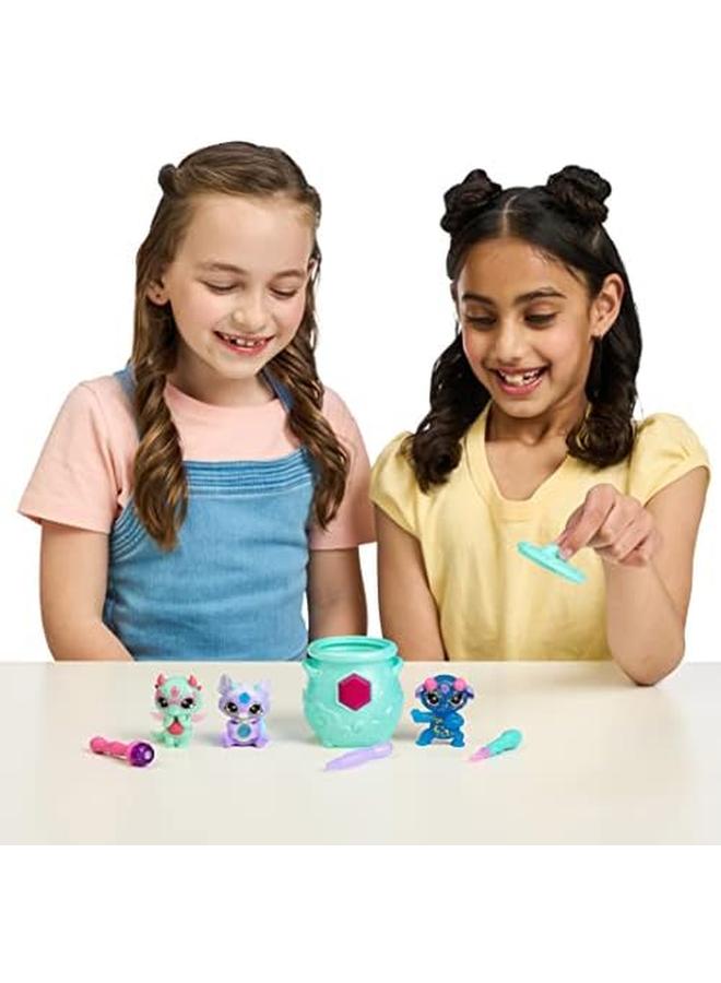 ماجيك ميكس مجموعة من 4 عصا سحرية من ميكسلينج شيمر ماجيك ميجا تكشف عن سلسلة إطلاق العنان لقوى الطاقة السحرية للأطفال من سن 5 سنوات فما فوق، متعددة الألوان 14692 - Image 2