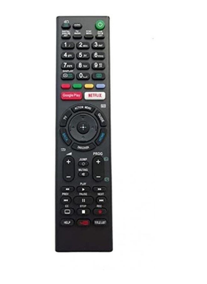 Remote Control For Sony Google Play Screen Black