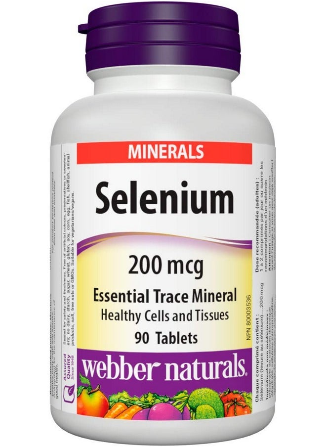 Webber naturals Selenium 200 Mcg  - Image 1