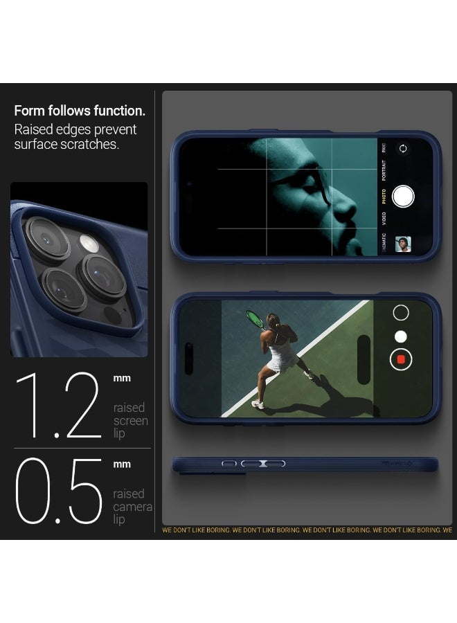 Caseology Parallax Mag for iPhone 16 Pro MAX MagSafe Case Cover Mil Grade - Midnight Blue - Image 5