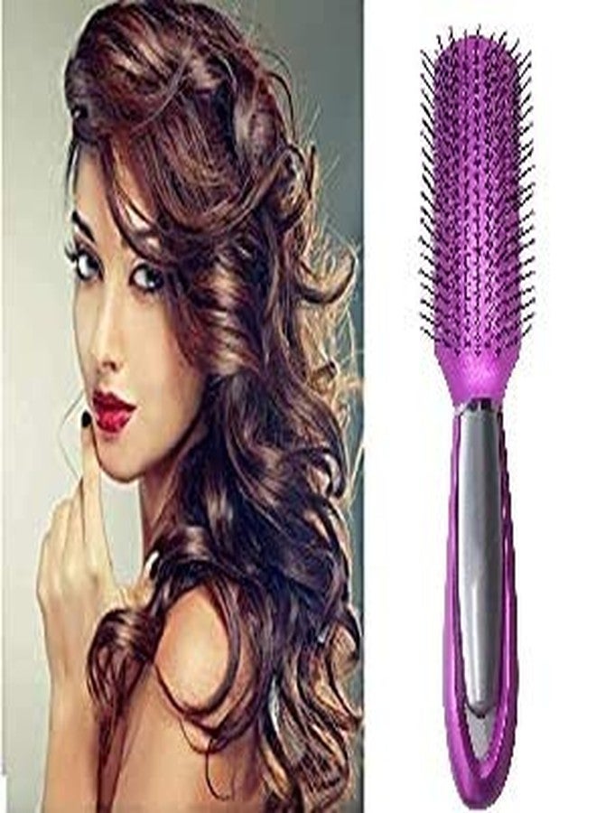 بوكسو فرشاة شعر بوكسو الاحترافية المسطحة للشعر الرطب والجاف للاستخدام المنزلي والصالونات للرجال والنساء، عبوة من قطعة واحدة (فرشاة شعر 7). - Image 1