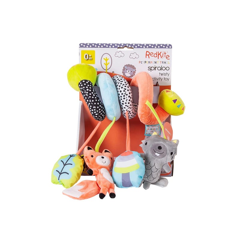 Red Kite Baby Spiraloo Activity Spiral Toy-Peppermint Trail - Image 1