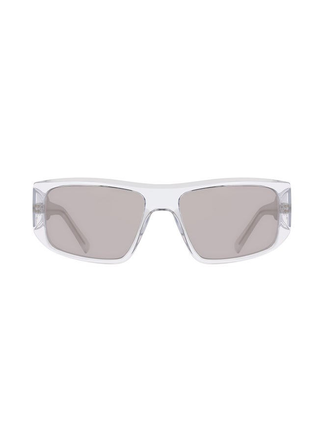 DKNY FULL RIM INJECTED DKNY SUN DK555S 5716 (000) CRYSTAL CLEAR - Image 1