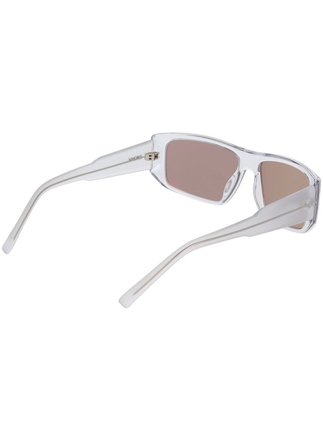 DKNY FULL RIM INJECTED DKNY SUN DK555S 5716 (000) CRYSTAL CLEAR - Image 4