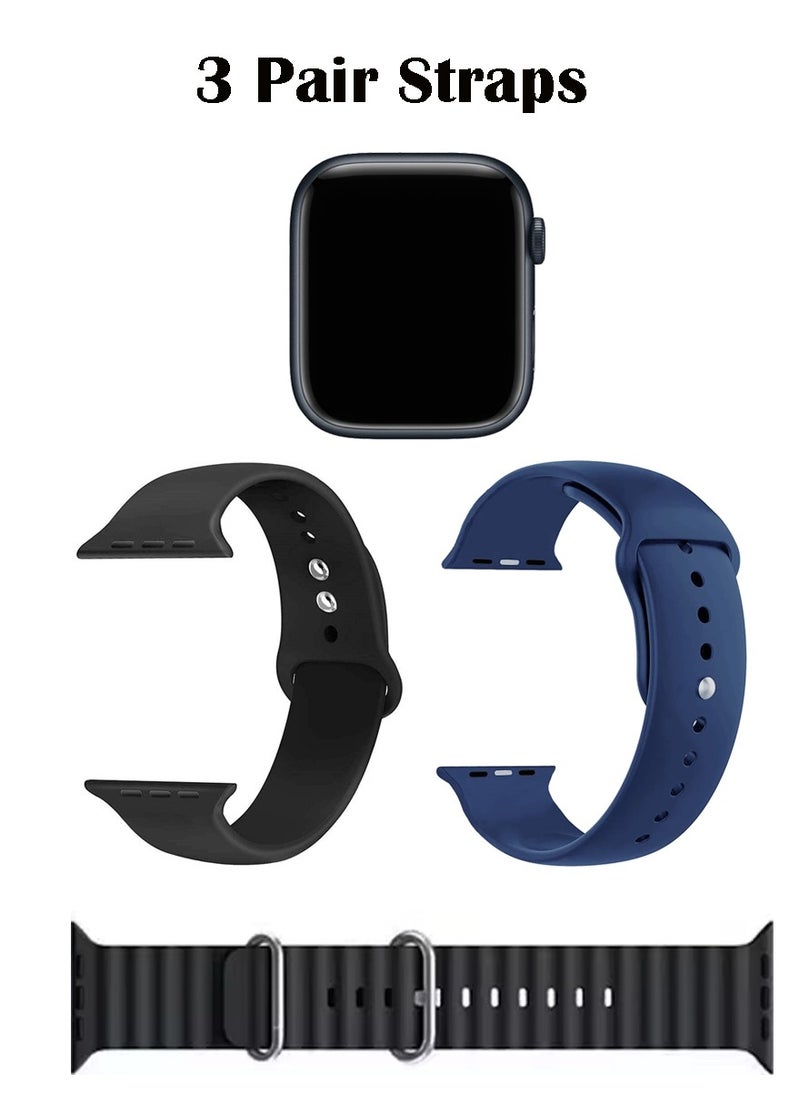 modio Modio Super Mini Ladies Special Smart Watch with Three Set Strap and Wireless Charger Black  - Image 4