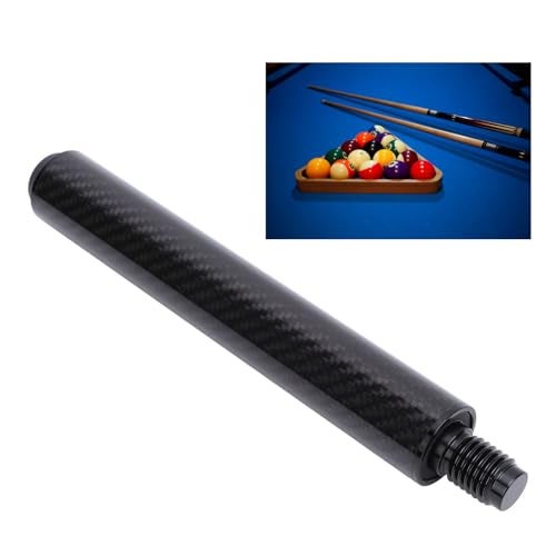 Diyeeni 8 inch Billiard Pool Cue Extension, Carbon Fiber Billiard Sticks Extender, Billiard Cue End Extension Stick, for Billiard Cue Extending Accessory - Image 5