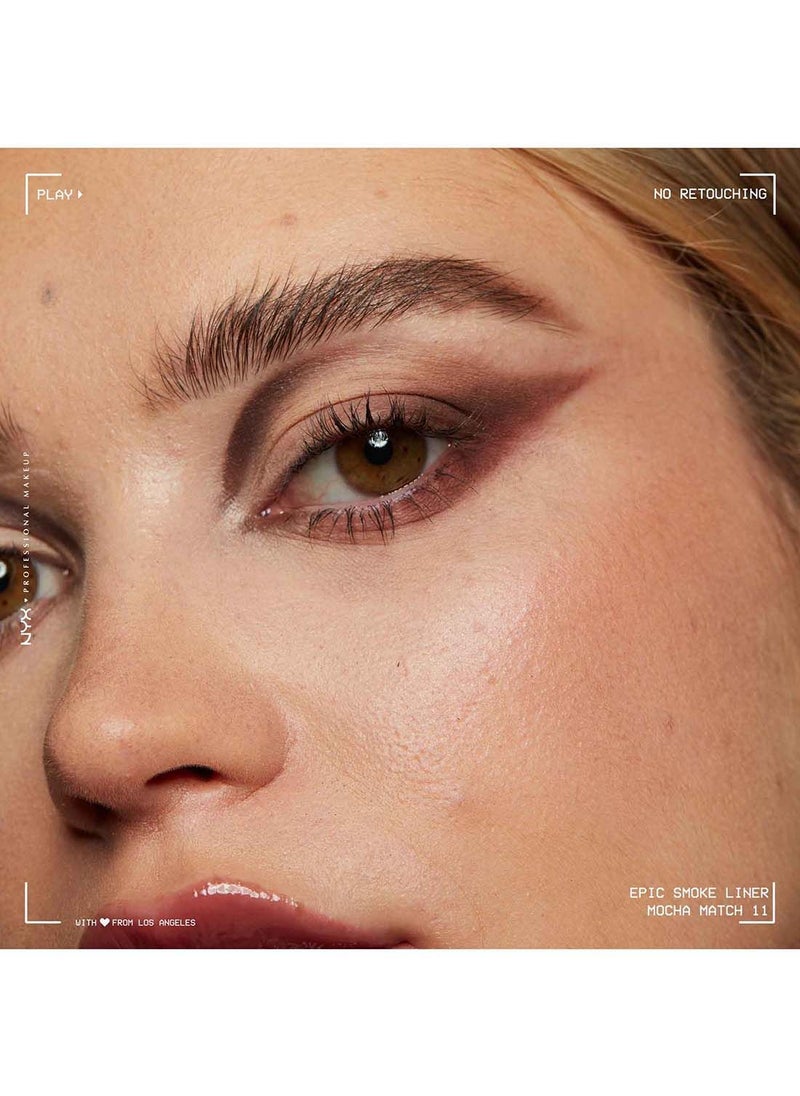 NYX PROFESSIONAL MAKEUP بطانة وخلاط بزاوية سموكي ملحمية  - Image 4